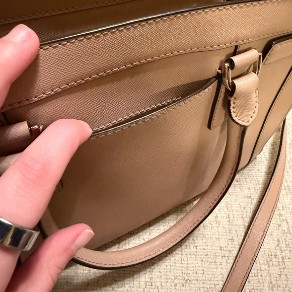 Michael Kors Beige Satchel Bag - Picture 11 of 11